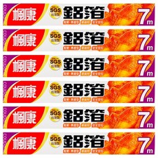 楓康 家用鋁箔紙, 寬30cm, 7m, 6盒