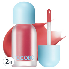 토코보 쥬시 베리 플럼핑 립오일 4g, 18 코지 핑크, 2개