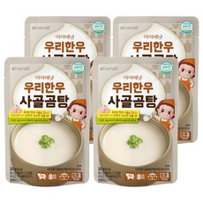 ivenet 艾唯倪 孩童即食副食品, 4包, 200g, 牛骨口味