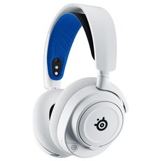 steelseries 賽睿 Arctis Nova 7P 無線電競耳機麥克風 PlayStation版 白色 舒適耳罩設計, 單一商品