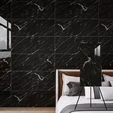 온아름 타일 시트지 붙이는 주방 욕실 대리석 스티커 벽지 10P, 블랙마블