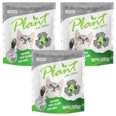 doter 寵愛物語 輕植系貓砂 極細型 1.5mm 好吸收 天然食品級原料 低粉塵 6.35kg, 活性碳, 3袋