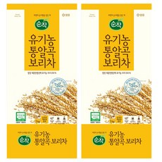 순작 유기농 통알곡 보리차, 1kg, 1개입, 2개