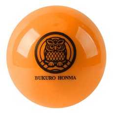 BUKURO HONMA 草地高爾夫球 3層 B3FUPB07, 橘色, 1入, 1個