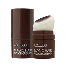 Amini Rollio 魔法髮色氣墊粉餅 7g, 自然棕, 1個