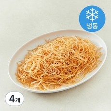 우물우물 오징어 실채 (냉동), 4개, 150g