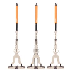 PVA 開關式紙漿拖把 + 補充墊, 3套