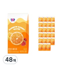 彩虹水果冰淇淋風味水, 48個, 120ml