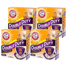 ARM&HAMMER 加強除臭貓砂, 6.35kg, 4盒, 清新香味