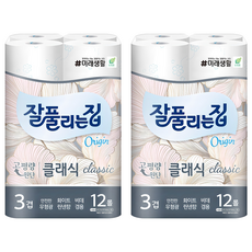 all'swell 3層印花捲筒衛生紙, 27m, 12捲, 2袋