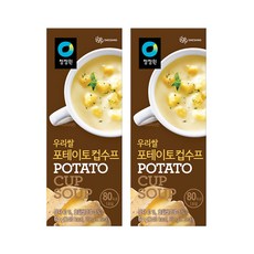 清淨園 即食馬鈴薯濃湯, 60g, 2個