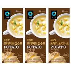 清淨園 即食馬鈴薯濃湯, 60g, 3個