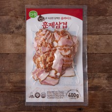 다향 슬라이스 돼지 훈제목심, 400g, 1개