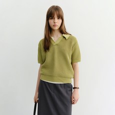 Dunst 女款厚實Polo針織衫 UDSW6B126