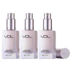 VDL 貝殼提亮妝前乳Fresh 30ml, 單色, 3瓶