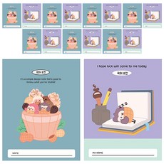 DADA Sosofun 國語8格筆記本, 16個, 隨機出貨