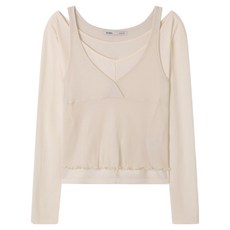 MIXXO 女款層次感長袖T恤