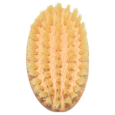 fA brushes 森詠木香 德國製白豚鬃臉部深層按摩乾刷, 木色, 1支, 1支