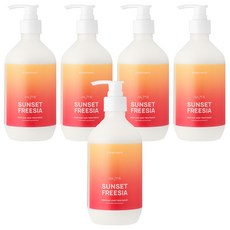줄라이미 퍼퓸 헤어트리트먼트 선셋프리지아, 500ml, 5개