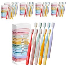 오라덴스 초극세모 팔레트 칫솔 소프트 세트, 10개입, 6세트