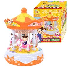 콩순이 노래하는 회전목마 멜로디완구, 혼합 색상, 1개