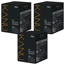 KANU 哥倫比亞中焙含糖美式咖啡, 2.9g, 30入, 3盒