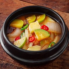 집반찬연구소 간편 된장찌개 만들기 손질야채 240g + 된장찌개소스 65g 세트, 1세트