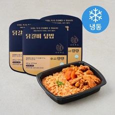 나비푸드 요오드 제한식 닭갈비 덮밥 (냉동), 400g, 3개
