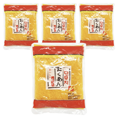 토호식품 단무지 알밥용, 1kg, 4개