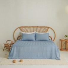 노컨셉 홀리데이 시어서커 여름 홑이불, 08 딥블루