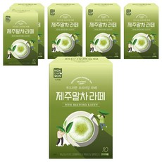 NOKCHAWON 綠茶園 濟州抹茶拿鐵, 18g, 10條, 6盒