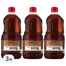 gomgom 黃金鮪魚露, 1.8L, 3個