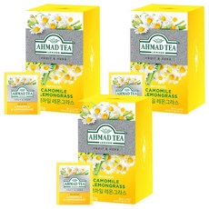 아마드티 캐모마일 레몬그라스 허브차, 1.5g, 20개입, 3개