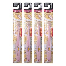 EBiSU 惠百施 幼兒蛋黃哥牙刷 3-6歲 合色 5種圖案, 蛋黃哥, 1入, 4支