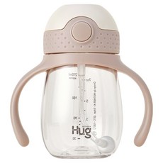 마더케이 허그 추 빨대컵, 210ml, 1개, 핑크