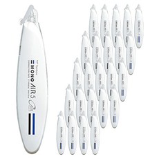 Tombow 蜻蜓牌 MONO AIR5 筆型修正帶, 白色, 25個