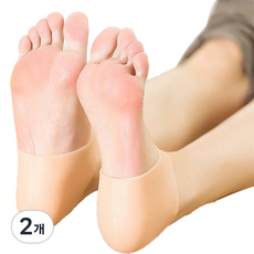 정월나나 발뒷꿈치 실리콘 보호 패드 스킨, 2개입, 2개