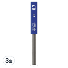 KOKUYO 六角自動鉛筆芯 0.7mm 2B, 90支