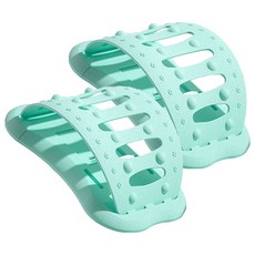 피티즘 고급형 목 허리 스트레칭 마사지 바른자세 민트, 2개