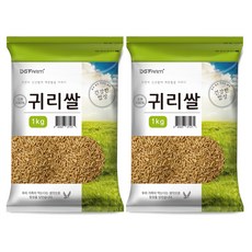 건강한밥상 국산 귀리쌀, 1kg, 2개