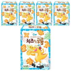 吃 Chungwoo Foods 奶酪的恐龍, 60g, 5個