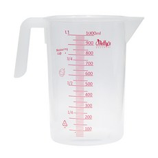 Betty's 焙蒂絲 耐熱量杯 CT4703, 透明, 1L, 1個