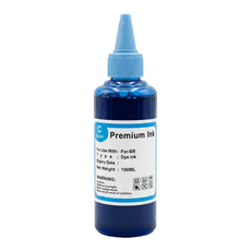 NEXTPAGE 台灣榮工 全系列 Dye Ink 可填充染料墨水瓶 副廠填充墨水 適用於 Brother 印表機 100ml, 藍色, 1瓶
