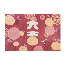 刮泥踏墊 75 x 45cm, 大吉 多色, 1個
