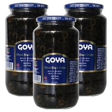戈雅黑橄欖片, 900g, 3個