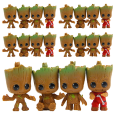 樹木角色4件組迷你公仔, 5套