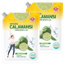 도투락 깔라만시 원액 100, 1L, 2개