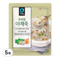 清淨園 即食蔬菜粥, 5包, 60g