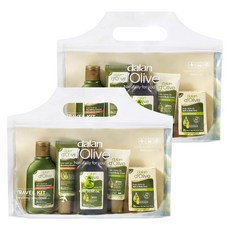 dalan 達欖 The Olive 旅行洗髮精 + 護髮素 + 沐浴露 + 護手霜和身體霜 + 肥皂套裝, 2組
