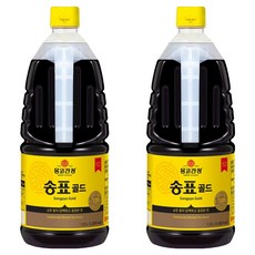 몽고간장 송표 골드, 1.5L, 2개